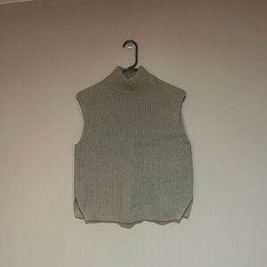 Abercrombie & Fitch Gray Turtleneck Sweater